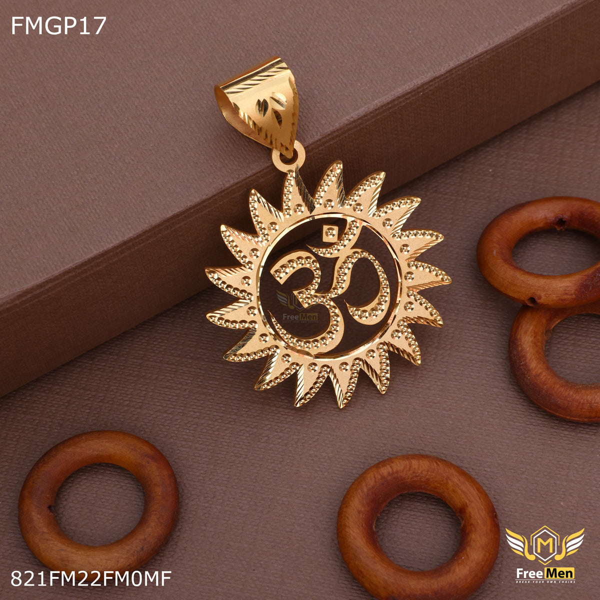 Om Locket With Sun Hindu Om Pendant – HIMANI SILVER JEWELRY