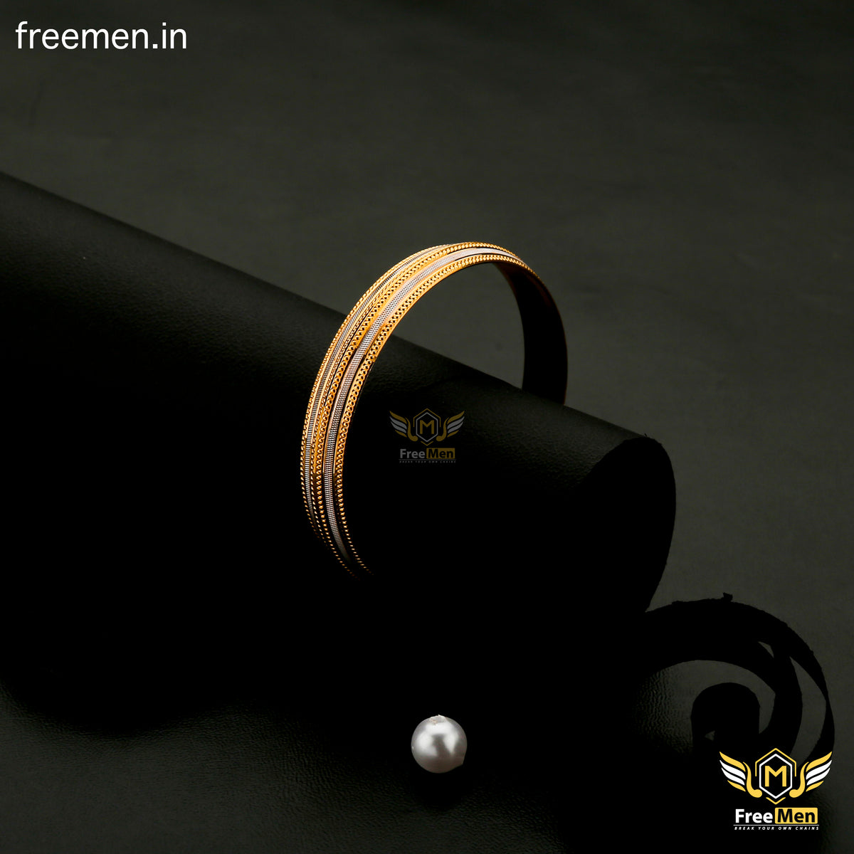Freemen Parallel CNC Punjabi Kada For Men FM065 – Freemen®