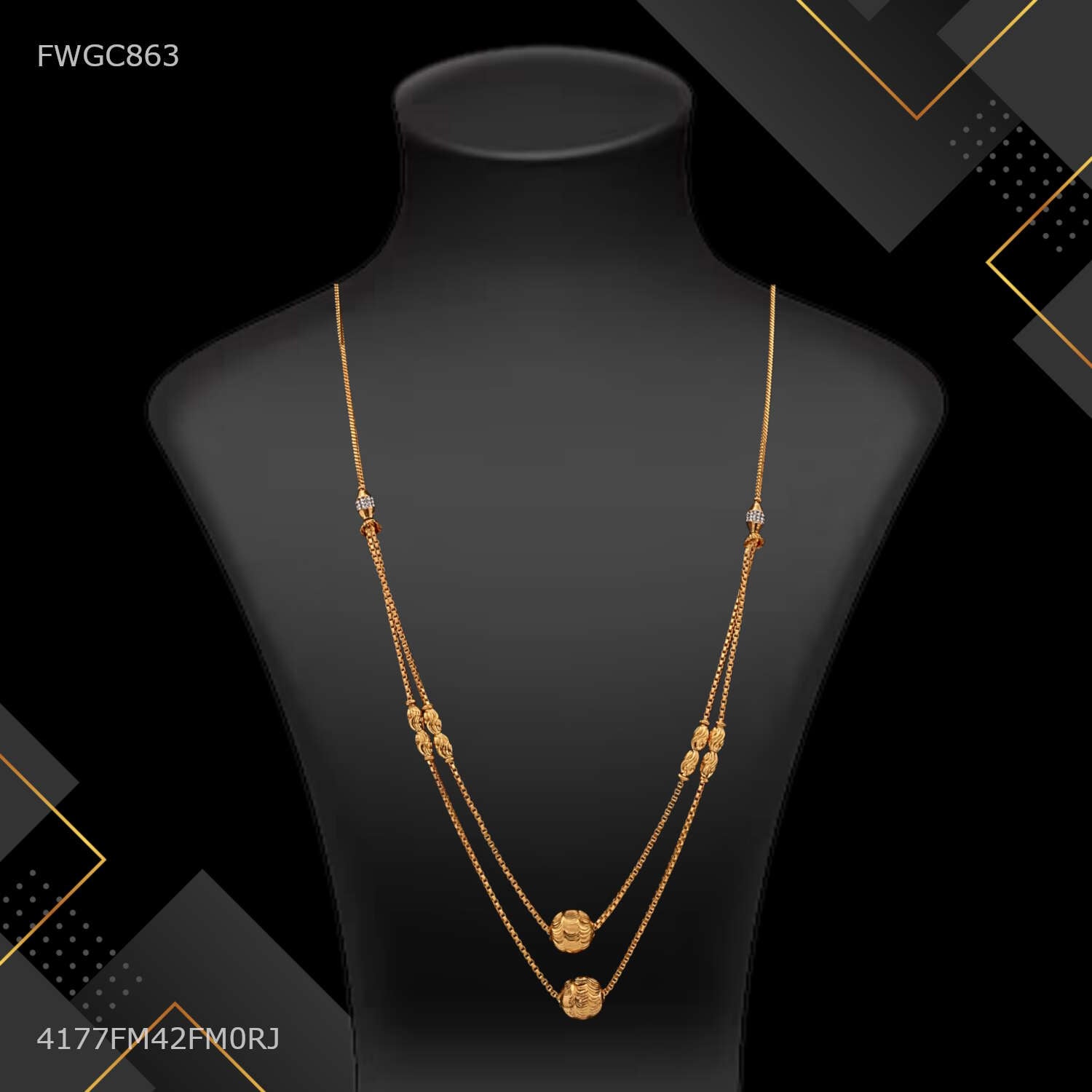 Modern Chain Set Modern Gold Forming Pendant with Chain Designs for Women – Freemen®