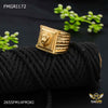 1gm Lion Face Gold plated ring for men