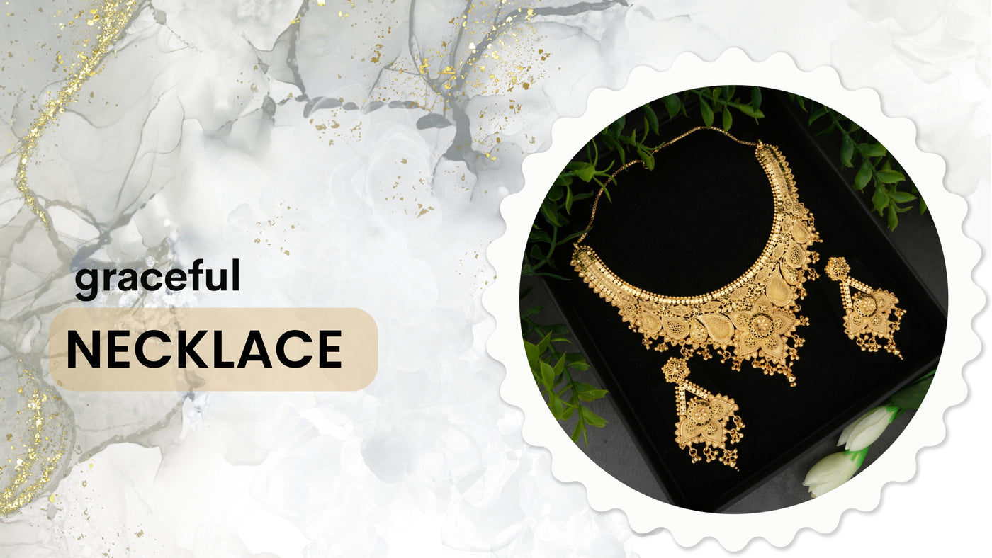 Latest Design One Gram Gold Necklaces