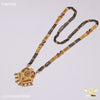 Freemen Three line Mor design mangalsutra for women - FWM66