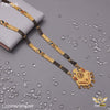 Freemen Three line Mor design mangalsutra for women - FWM66