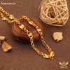 Freemen Gold Plated Lotus Kata Chain for Men-FM035