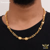 Freemen Gold Plated Lotus Kata Chain for Men-FM035