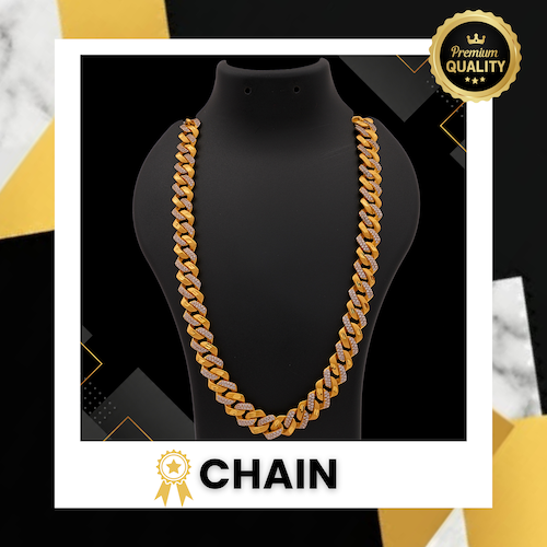Gold Plated Men Chains