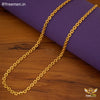 Freemen Stylish Delicate Fancy Gold Plated Chain - FMGC34