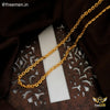 Freemen Stylish Delicate Fancy Gold Plated Chain - FMGC34