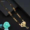 Designer Two Line Mini Butterfly Golden Mangalsutra for women 