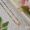 Freemen 1MG one line AD mangalsutra with earrings for women - FWGM75