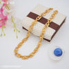 Freemen Square leaf indo gold plated chain For Men - FMGC308