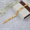 Freemen Wifi golde plated nawabi Bracelet for Men - FMGB170
