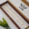 Freemen Nawabi Box Delicate Gold plated Chain Design - FMGC418