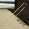 Freemen Nawabi Box Delicate Gold plated Chain Design - FMGC418