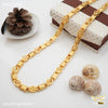 Freemen Nawabi one by one gold plated Chain for Man - FMCG204