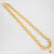 Freemen Laser Cutting Brod gold plated Chain for Man - FMCG202