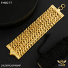 Freemen Five Line Pokel goldne Bracelet For Men - FMB277