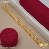 Freemen Three Line Matt and singing gold plated Bracelet for Men - FMGB88