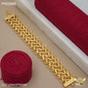 Freemen Tow line lotus gold plated Bracelet for Men - FMGB86