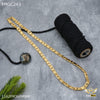 Freemen Star one by one gold plated Chain for Man - FMC243