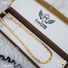 Freemen Star one by one gold plated Chain for Man - FMC243