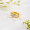Freeme 1gm AD Lining Gold plated ring for men - FMGRI150