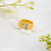 Freeme 1gm AD Dot Gold plated ring for men - FMGRI151