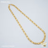 Freemen Plain diamond cuttinggold plated Chain for Man - FMC241