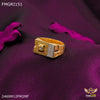 Freeme 1gm AD Dot Gold plated ring for men - FMGRI151