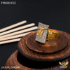 Freeme 1gm MAA with AD Gold plated ring for men - FMGRI152