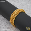 Freemen New havy Trending V3 Atta Golden Bracelet for Men - FMB99