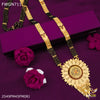 Freemen Designer Leaf with Net flower for women - FWGN711
