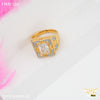 Freeme White AD with Squar ring for men - FMRI165