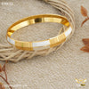 FreeMen Designer Golden Silver Dot Design kada for Men FMK52