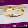 FreeMen Designer Golden Silver Dot Design kada for Men FMK52