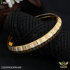 FreeMen Golden Silver with Lining Dot Design kada for Men FMK53