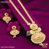 Freemen Owel Shape Flower with Earring for women - FWGN715