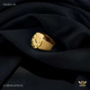 Owel 1gm Gold plated ring design for men