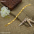 Freemen Nawabi leaf golden Bracelet for Men - FMB157