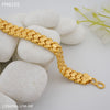 Freemen snake dot golden Bracelet for Men - FMGB169