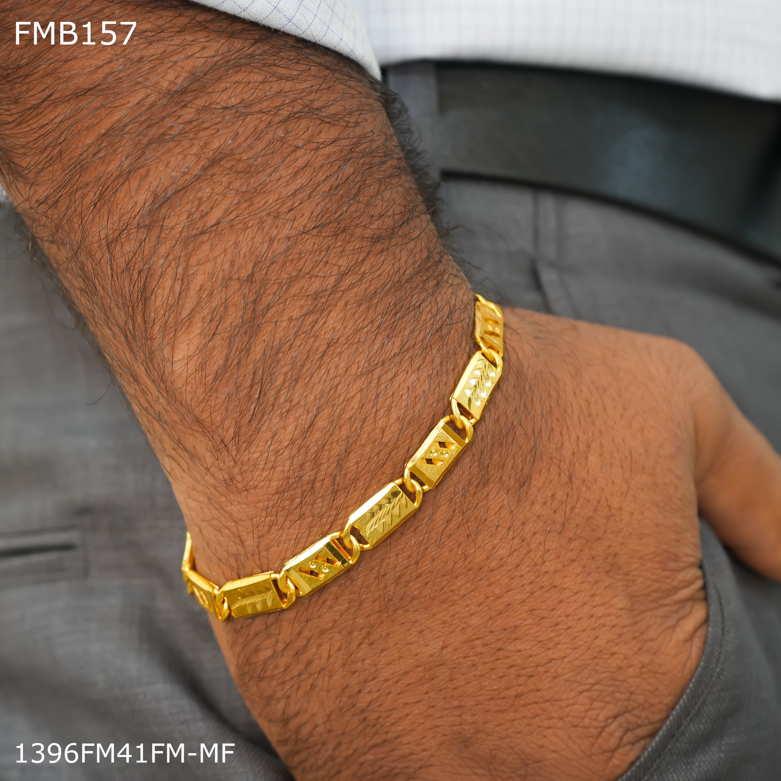 Buy Mens Bracelet Gold Online In India - Etsy India