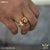 Freemen maa with Red Stone Ring design for men - FMRI93
