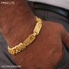 Freemen Wifi gold plated bracelet for Men - FMGB175