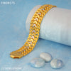 Freemen V pokal Rhodium gold plated bracelet for Men - FMGB175B