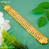Freemen V pokal Rhodium gold plated bracelet for Men - FMGB175B