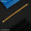 Freemen ring to ring gold plated bracelet for Men - FMGB186