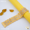Freemen Modish five line Katli bracelet for Men - FMGB196