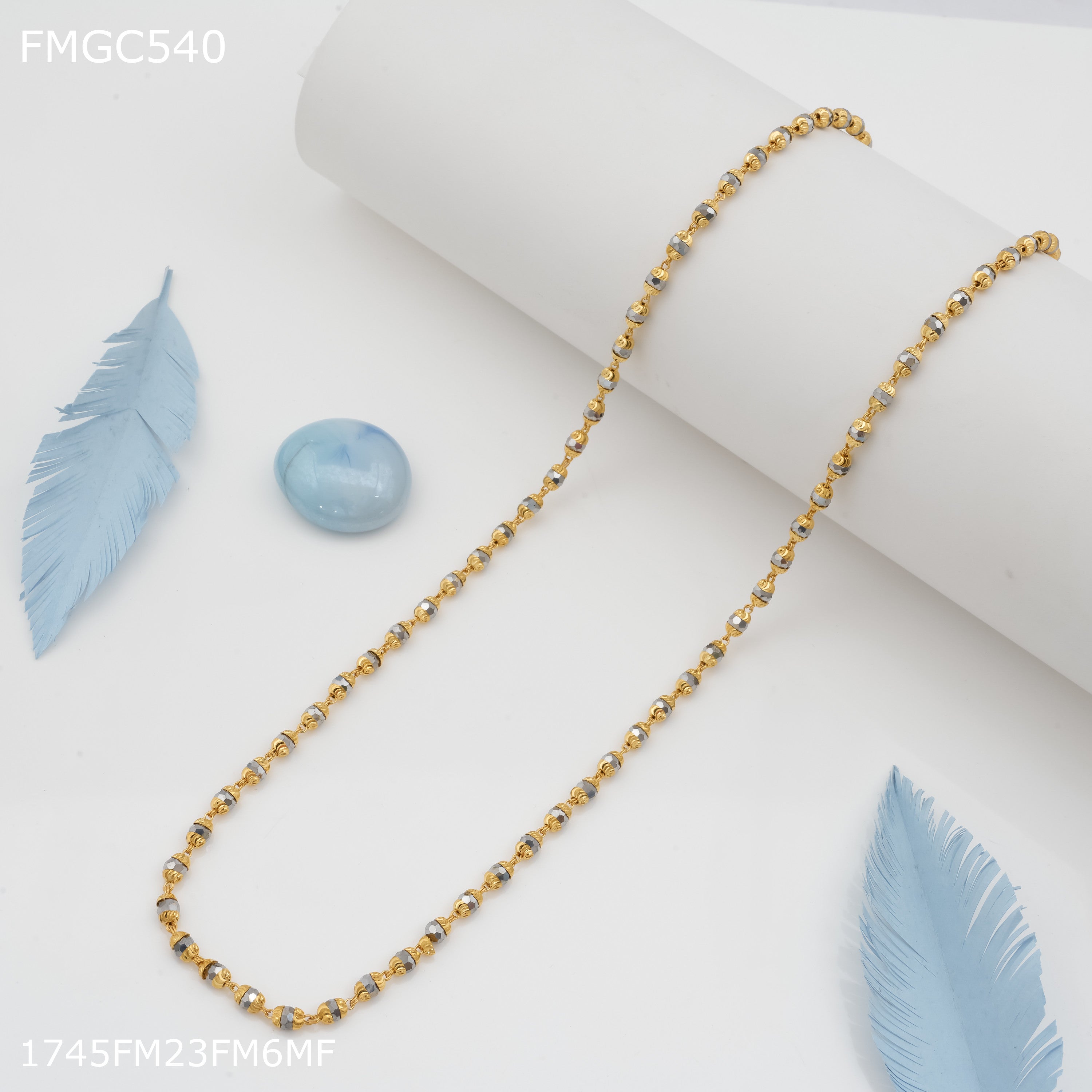 Freemen Kanthi mala gold chain FMGC540