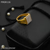 Freeme 1gm Square ADgold plated for men - FMRI116