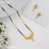 Freemen 1MG One line mangalsutra with earrings for women - FWGM91